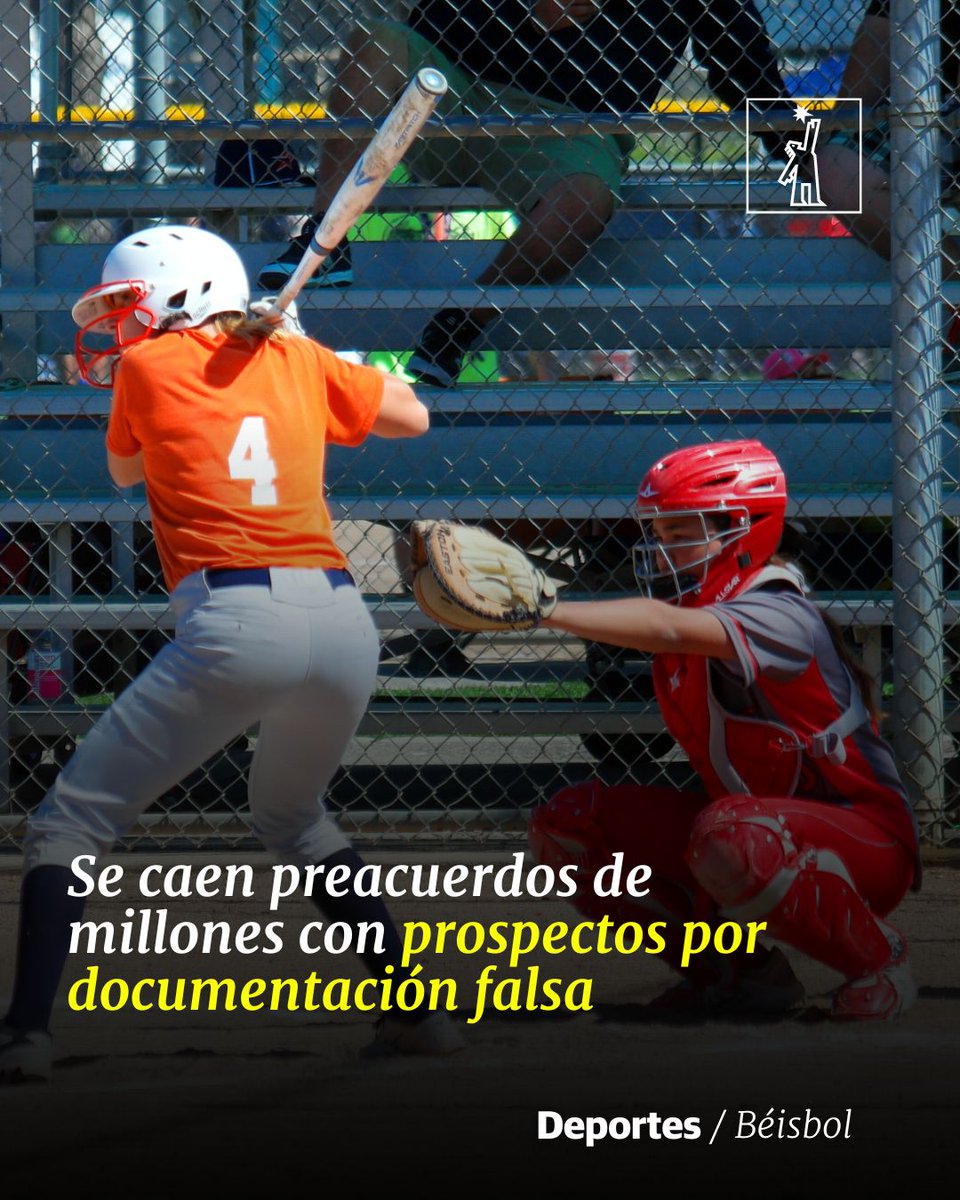 DiarioLibre's tweet photo. ⚾|#DeportesDL| Jugadores alteraron edad hasta en seis años
🔗 https://t.co/0wmr3gkqhx
#DiarioLibre #Propecto #Béisbol #DocumentaciónFalsa https://t.co/eimTydlIsd