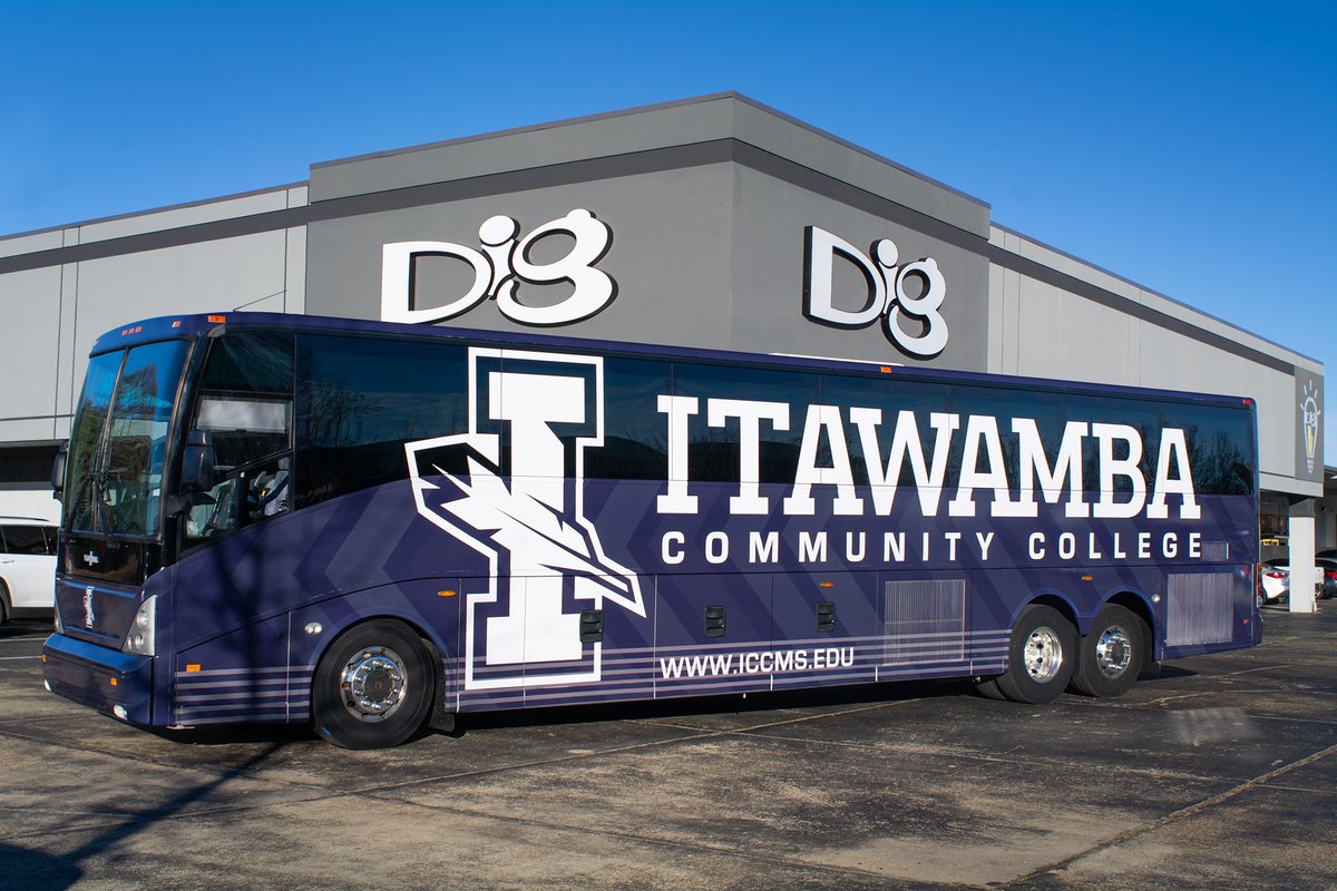 digginus's tweet image. Big ☑️
Bold ☑️
Blue ☑️

Only the best for ICC! 💡@ItawambaCC

#fullwrap #3M #environmental #branded #vinylgraphics