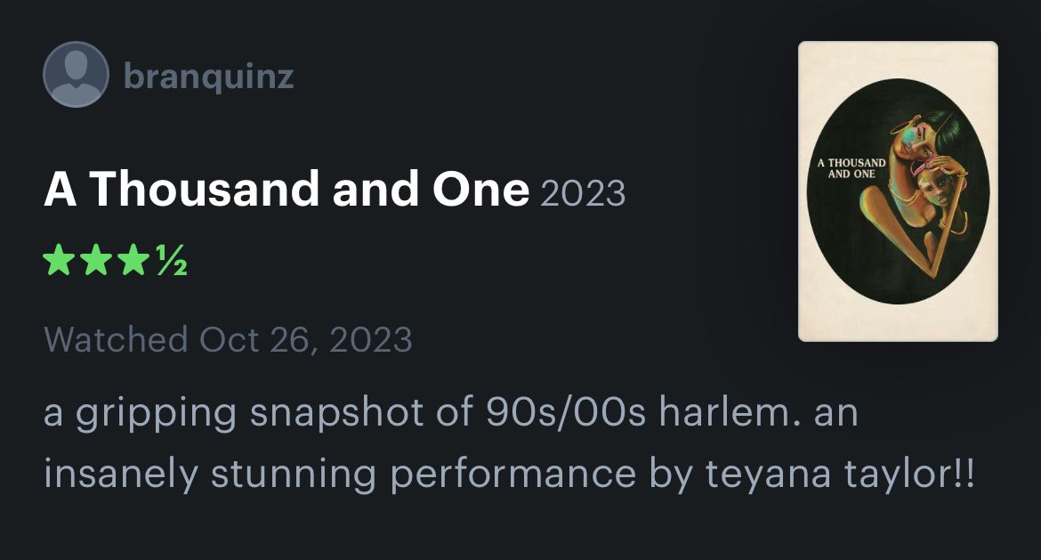 flakesofbrandon's tweet photo. not everyone i namedropped on letterboxd got snubbed for an oscar this morning 😭😭 my curse i fear https://t.co/57pwEgNfRs