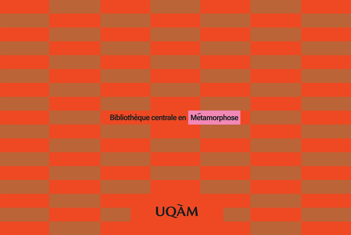Métamorphose à la bibliothèque centrale dlvr.it/T1mvwy #UQAM