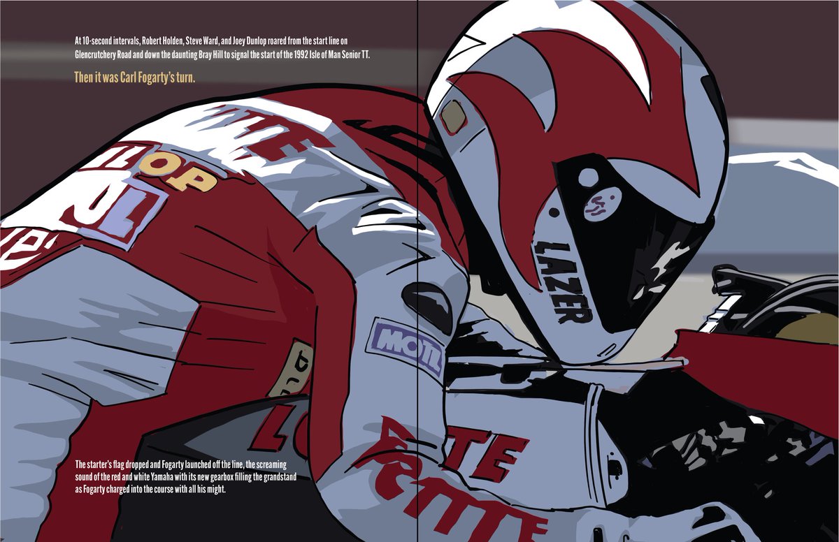 I’m pleased to announce my latest book, Race of The Titans, detailing the epic battle between Steve Hislop and Carl Fogarty in the 1992 Isle of Man Senior TT, is now available for pre-order! Delivery in March, 2024. #RaceofTheTitans #isleofmantt renniescaysbrook.com/shop