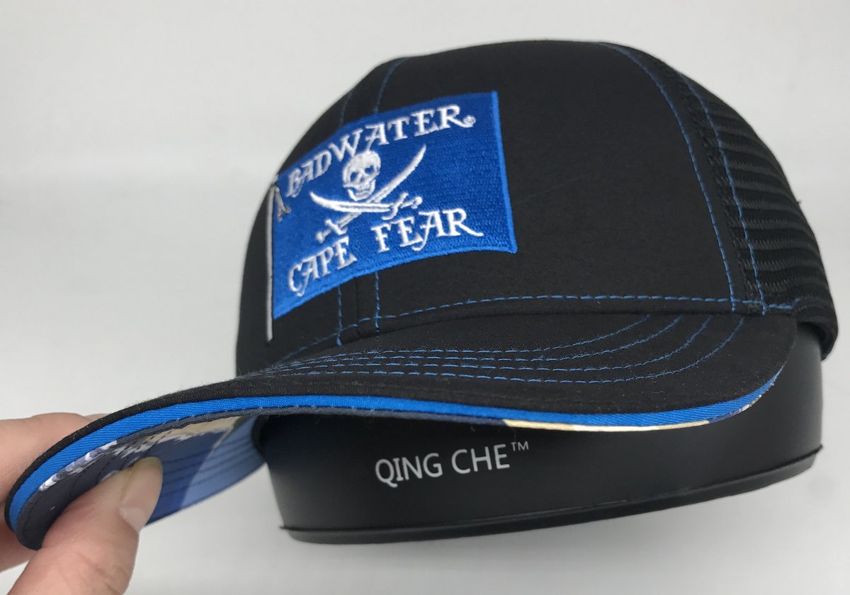 Check out the sample hat from @BocoGear, our new hat vendor, for Badwater Cape Fear, our '(B)east Coast Badwater' 50km/51mi event on Bald Head Island, NC! All 2024 competitors will receive one when they check in for the race! Register to race here: ultrasignup.com/register.aspx?…