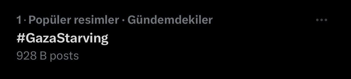 2 saat olmadan 1 MİLYON GELİYOR.

Gündeme demir atacağız. Yurt dışı hesapları darlayalım kardeşler.

Kimse görmezden gelemesin. #GazaStarving