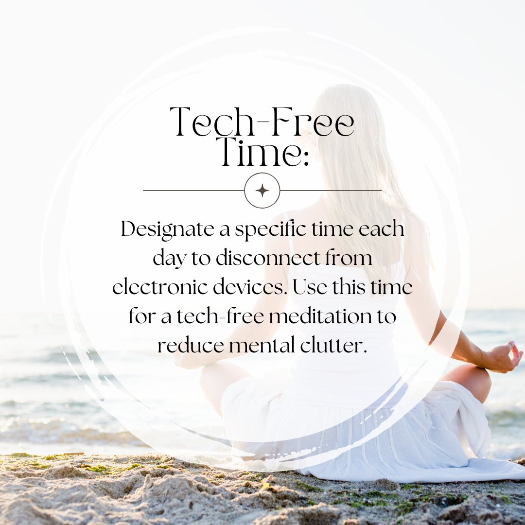 Create a daily oasis of peace by disconnecting from devices. Use this time for a tech-free meditation to declutter the mind. Embrace the serenity of the analog world. How do you practice digital detox? Share your methods! 👇 #Mindfulness #DigitalBalance