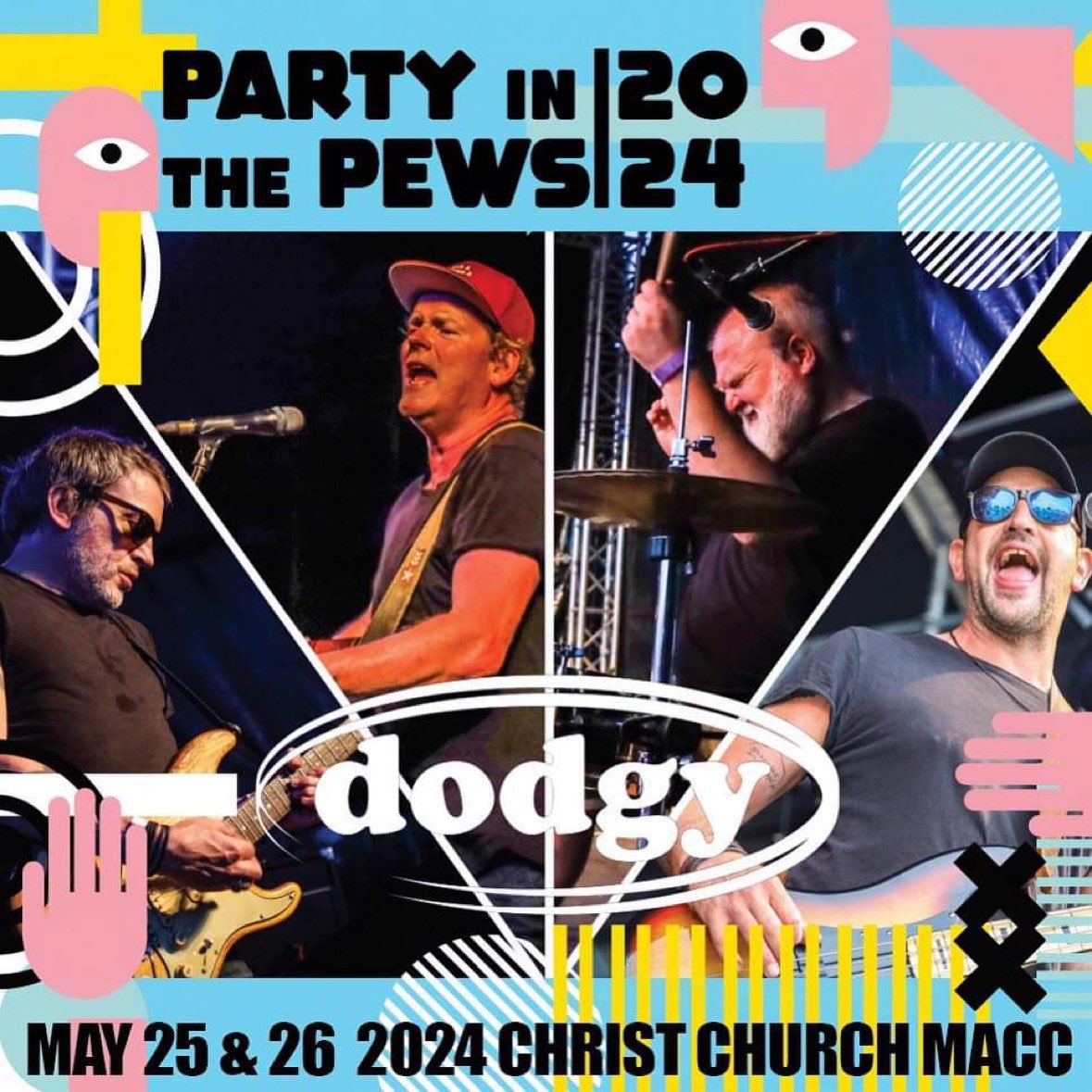 This band are most definitely “Good Enough” Us at @partyinthepews are absolutely beside ourselves to have @DodgyUK play our stage this year!!