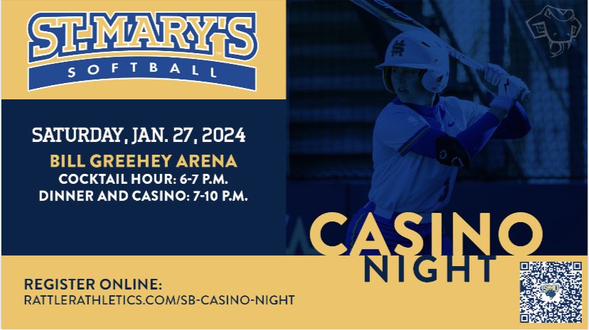 Join us this Saturday for our Casino Night! Come early for cocktail hour and stay for the games! Register online and we look forward to seeing you all! #FangsOut