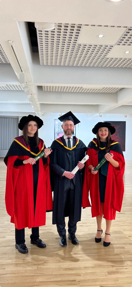 Dr Eva Lles (France), Dr Dan Hare (Dublin), Dr Meghan Guilfoyle (Canada) conferred with doctorates ⁦<a href="/UL/">University Of Limerick</a>⁩ today. Congratulations to them, their families &amp; their supervisors! ⁦<a href="/MedicineAtUL/">UL School of Medicine</a>⁩ ⁦<a href="/iscm_micro/">Irish Society of Clinical Microbiologists</a>⁩ ⁦<a href="/ULHospitals/">Follow @HSEMidWest</a>⁩ ⁦⁦<a href="/nvrlucdireland/">NVRL UCD</a>⁩