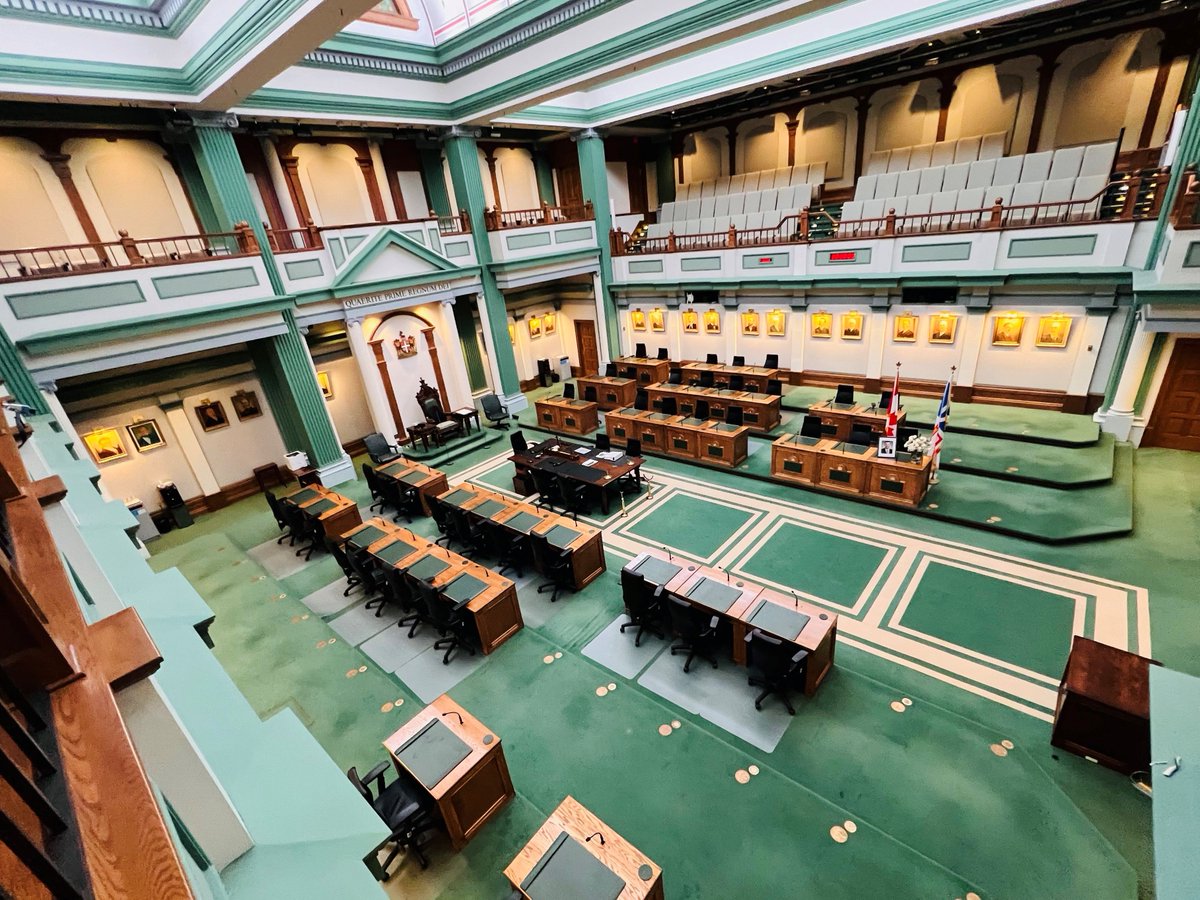 To honour his legacy of devoted public service and pay tribute to our colleague and friend, the Honourable Derrick Bragg, Member for the District of Fogo Island - Cape Freels, a memorial is in place at the Member’s desk in the House of Assembly Chamber.