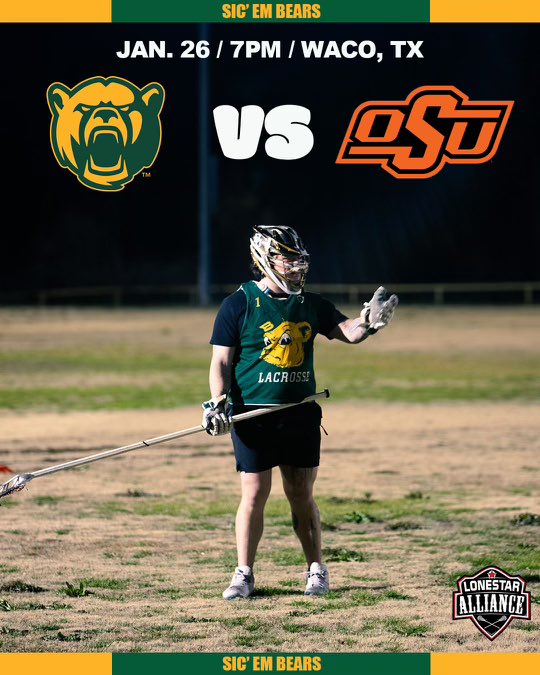 Baylor Men's Lacrosse tweet media