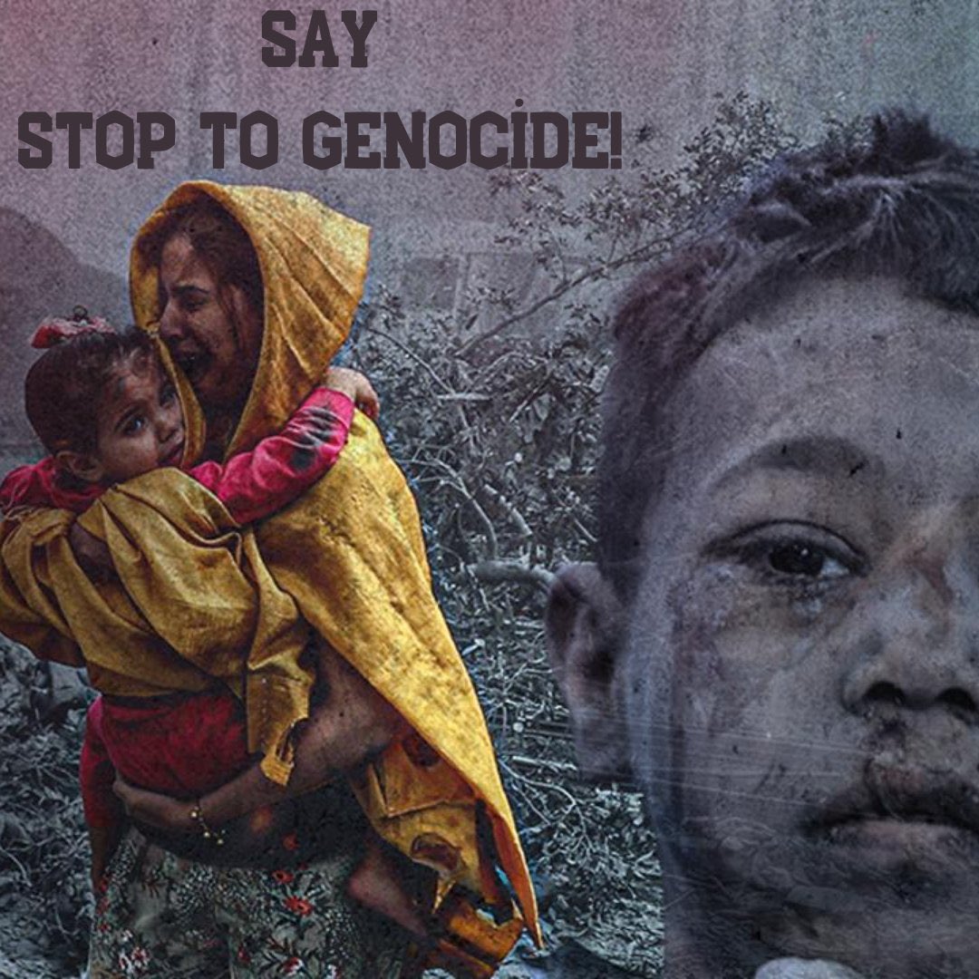 Gazzede yaşananlar soykırımdır.

What happened in Gaza is genocide.
 #GazaStarving