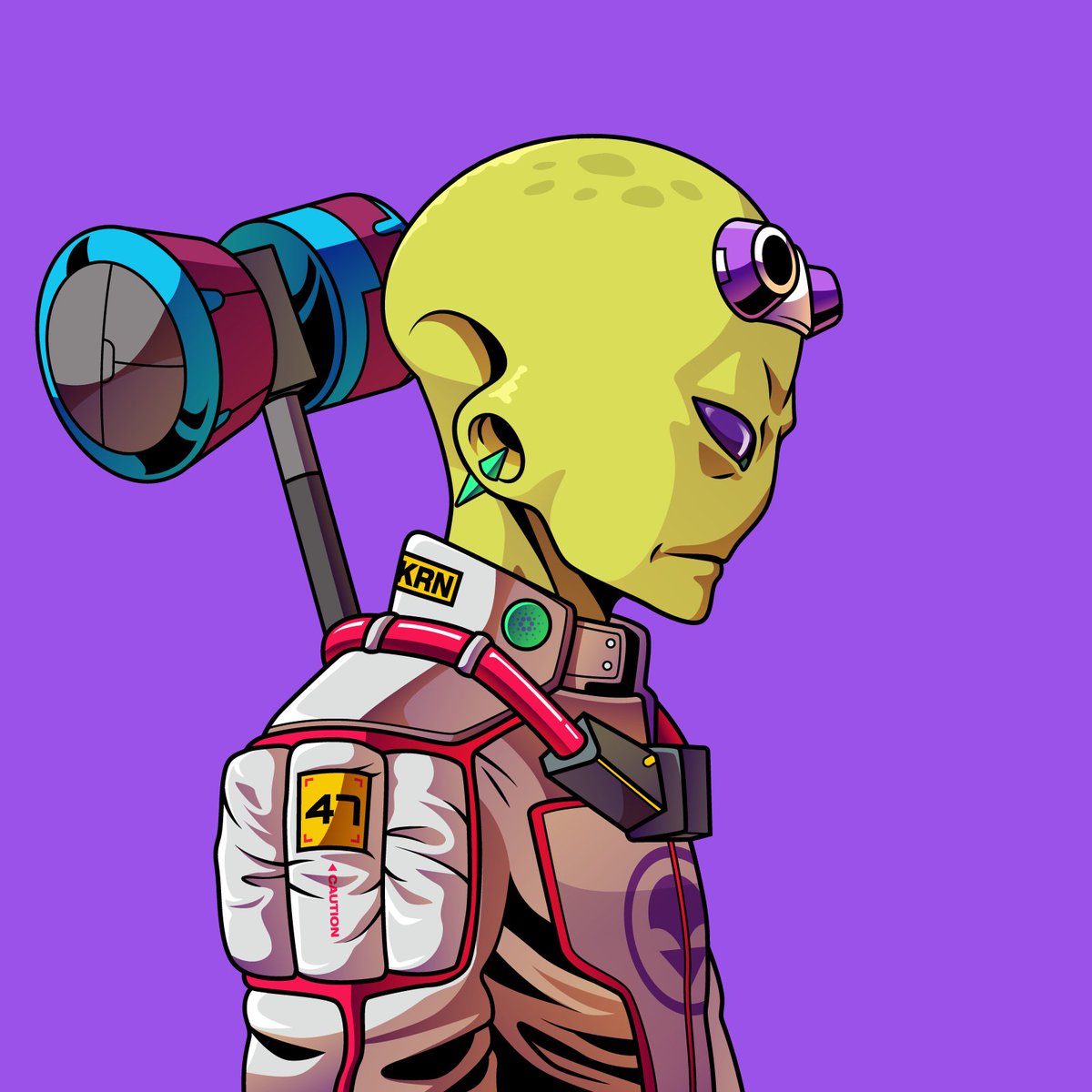 GM Apprentices⚛️

In the Apprentices main collection there's several traits that pay tribute to other artists and collections of Cardano. 

The Drifter Suit trait is our way of celebrating the great art of <a href="/wamza_/">wamza</a>  from <a href="/havocworlds/">Havoc Worlds</a>.🥳