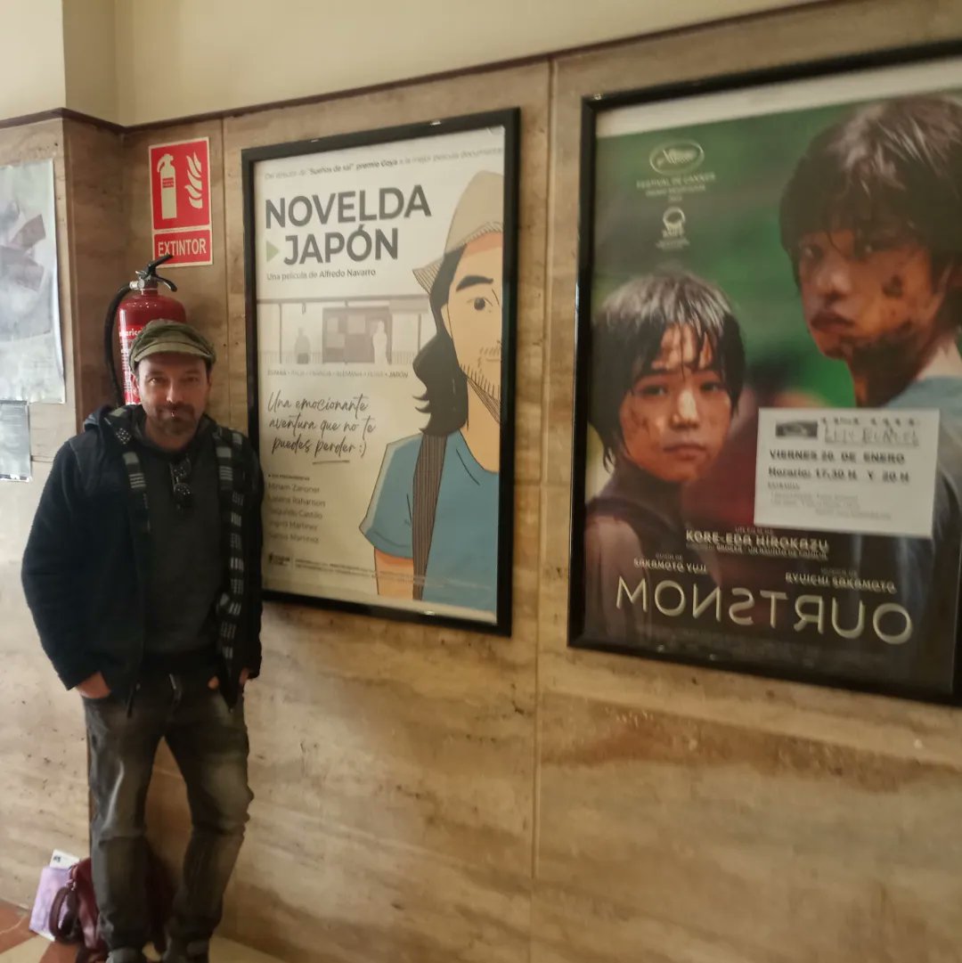 Me hace especial ilusión la proyección de "Novelda-Japon" este próximo 1 de febrero en los cines Odeón de Elche. Compartimos cartel   junto a "Monstruo" del gran Hirokazu Koreeda. 🥰🙏🎥 #elche #cinesodeón #Noveldajapon