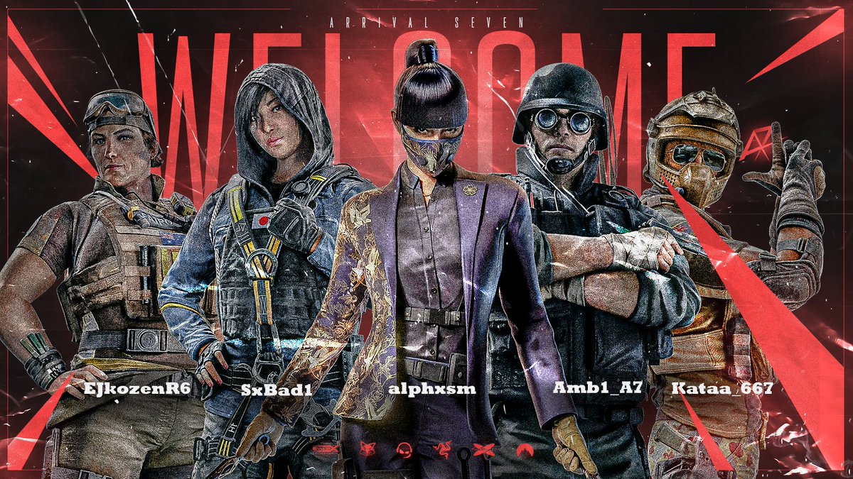 Glad To Announce a Warm Welcome back! 

Stay tuned for some crazy LAN events coming in March. #ArriveUp

Eu-Black Roster:
👤<a href="/alphxsm/">🇮🇹⁶₆⁷</a>
👤<a href="/SxBad1/">Enzo "Enz0" Hem</a>
👤<a href="/Amb1_A7/">diogo</a>
👤<a href="/EJkozenR6/">EJkozen</a>
👤@Kataa_667

Stay Updated Over on our Discord! Join Today.👀
discord.gg/pJBZPqt74h

#Rainbow6Siege #eSports