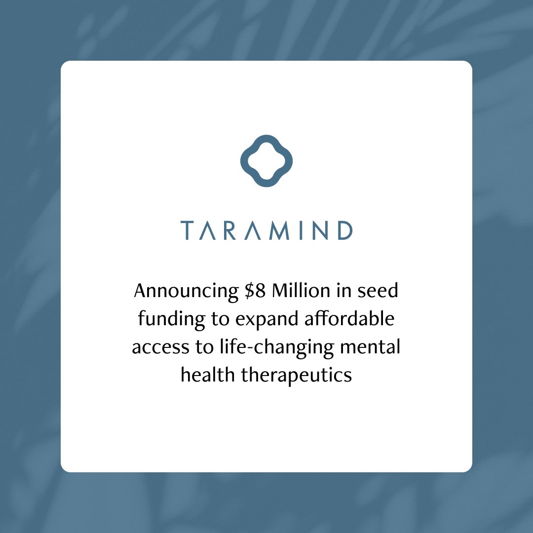 TARA Mind was founded to create safe and affordable access to life-changing mental health therapies for those who need them most, and today we’re deeply excited to announce an important milestone within our work! bwnews.pr/3u7Tyz5
