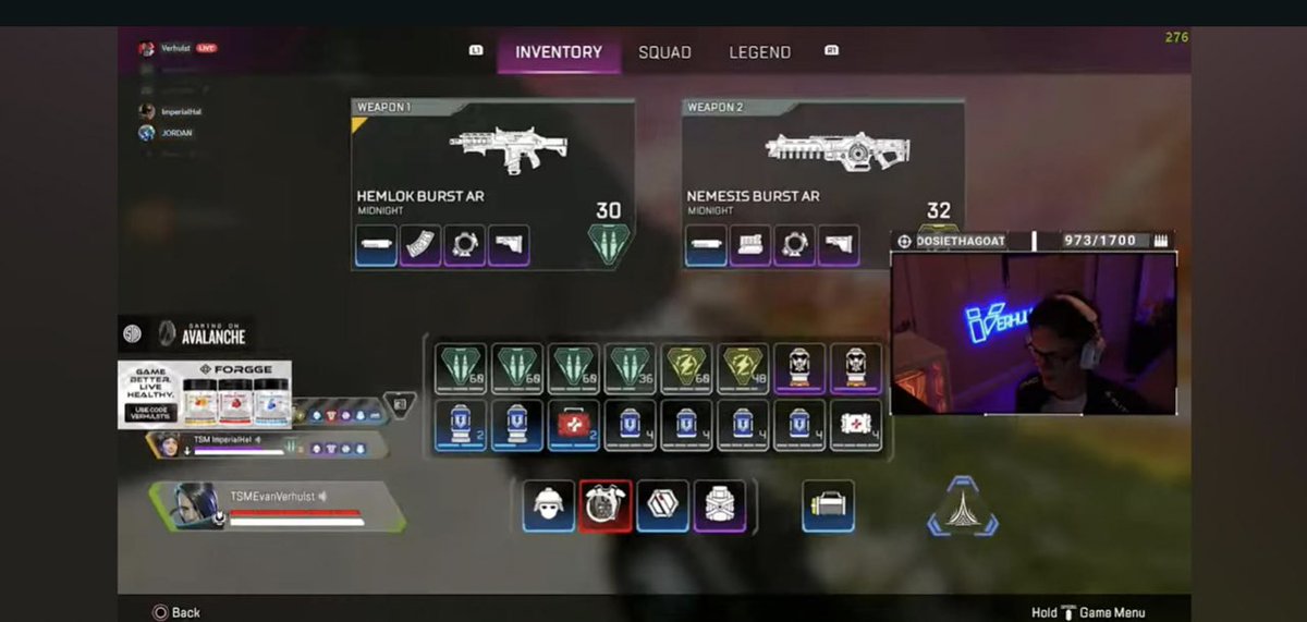 ImperialHal's tweet image. ALGS Me and @TSM_Reps : WE HAVE NO MEDS

@Verhulst : Me neither