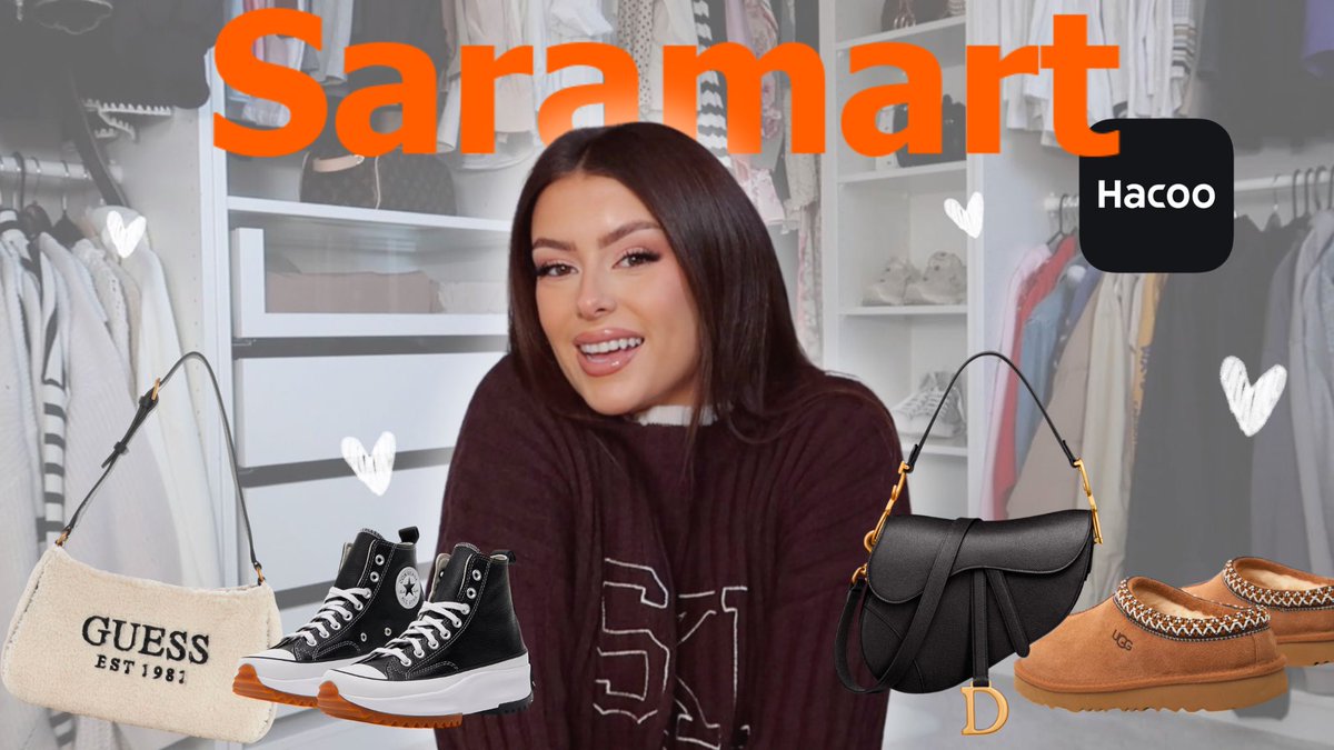 fernnroberts's tweet image. HUGE $400+ HACOO/SARAMART HAUL &amp;amp; GIVEAWAY 🎉 youtu.be/0718DrSlRyc?si… via @YouTube