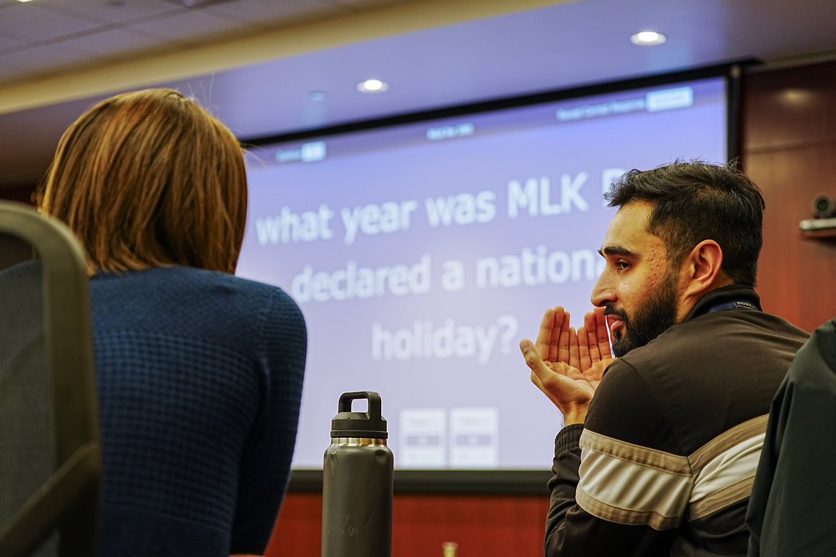 To honor the life & legacy of Dr. Martin Luther King Jr. last week NSWCPD’s African American Employee Resource Group (AAERG) hosted a game of “Jeopardy” focused on MLK & the Civil Rights Movement. #TeamPhilly #MLK #CivilRights #NavyYardPhilly #DiscoverTheYard