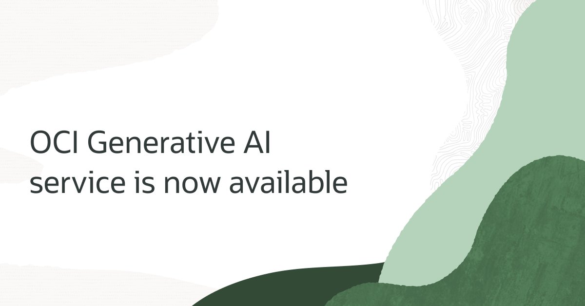 We're making it easier to integrate #AI into modern workloads. Learn how we've embedded #generativeAI across the technology stack, including #AutonomousDatabase, to enable enterprise AI adoption at scale: social.ora.cl/6019TRHV7