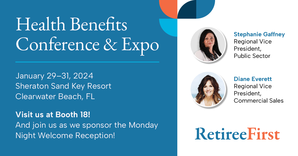 We're heading to <a href="/IFEBP/">IFEBP</a>'s 33rd Annual Health Benefits Conference &amp; Expo next week! Stop by booth 18 to chat with our team about preserving retiree health benefits in 2024.

Learn more about the conference: hubs.ly/Q02hrDDQ0