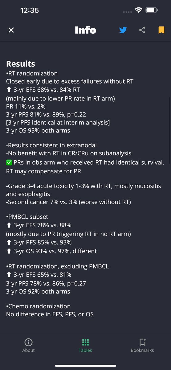 RadOnc Tables tweet media