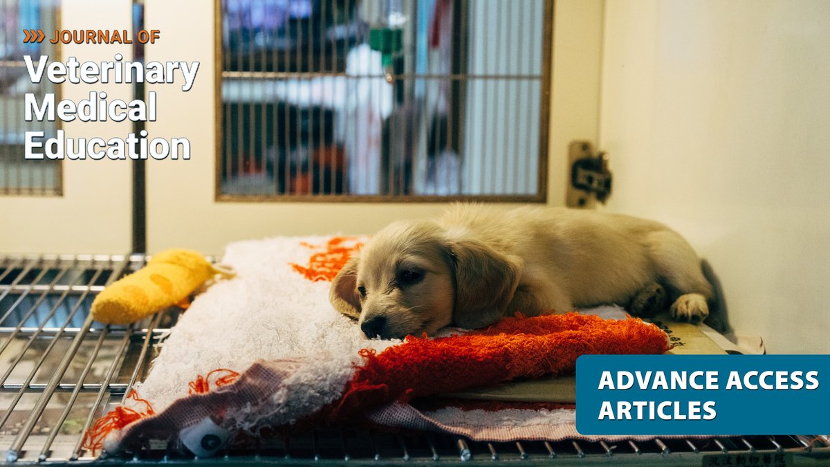 In a <a href="/JVME_AAVMC/">Journal of Veterinary Medical Education (JVME)</a> #AdvanceAccess article, learn how dissection summary videos with embedded quizzes impacted first-year #vet students at K-State. Explore the positive correlations between video views, exam scores, and student perceptions: bit.ly/jvmeAA13

<a href="/chaanddlerrrr/">Chandler Hansen</a>