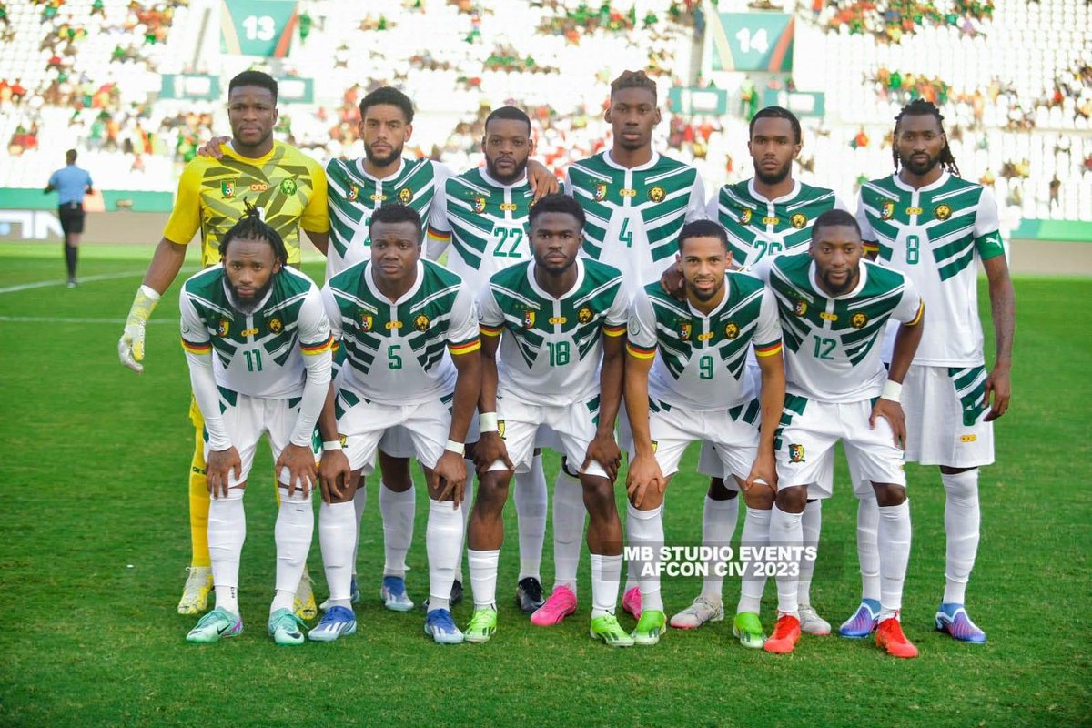 AllezLesLions's tweet photo. 🔴 Les Lions indomptables s’imposent 3-2 face à la Gambie au terme d’un match complètement fou et sont QUALIFIÉS pour les huitièmes de finale de la CAN 2023. 😭🇨🇲
Les buts du Cameroun ont été inscrits par Karl Toko Ekambi, CSC et Christopher Wooh. 

Pour rappel, la Côte d’Ivoire N’EST PAS QUALIFIÉE ! 

📸 MB Studio Events