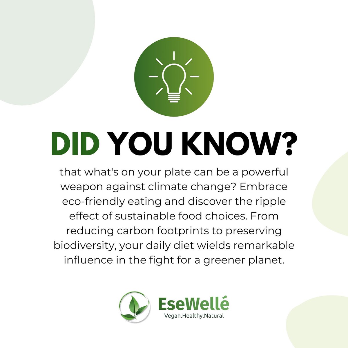 Choose locally sourced, plant-based options, and savor the satisfaction of knowing you're contributing to a more sustainable future. Together, let's transform the way we eat and make a positive impact on the health of our planet.
.
#ClimateActionDiet #EcoFriendlyEating