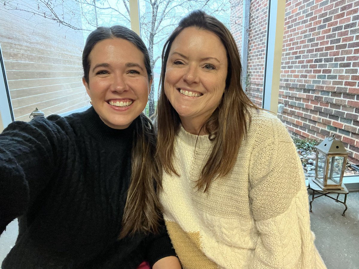 Thankful for this reading academy partner of mine 🫶🏼 School friend and life friend! Love you, <a href="/andifeille1/">Andi Feille</a>!