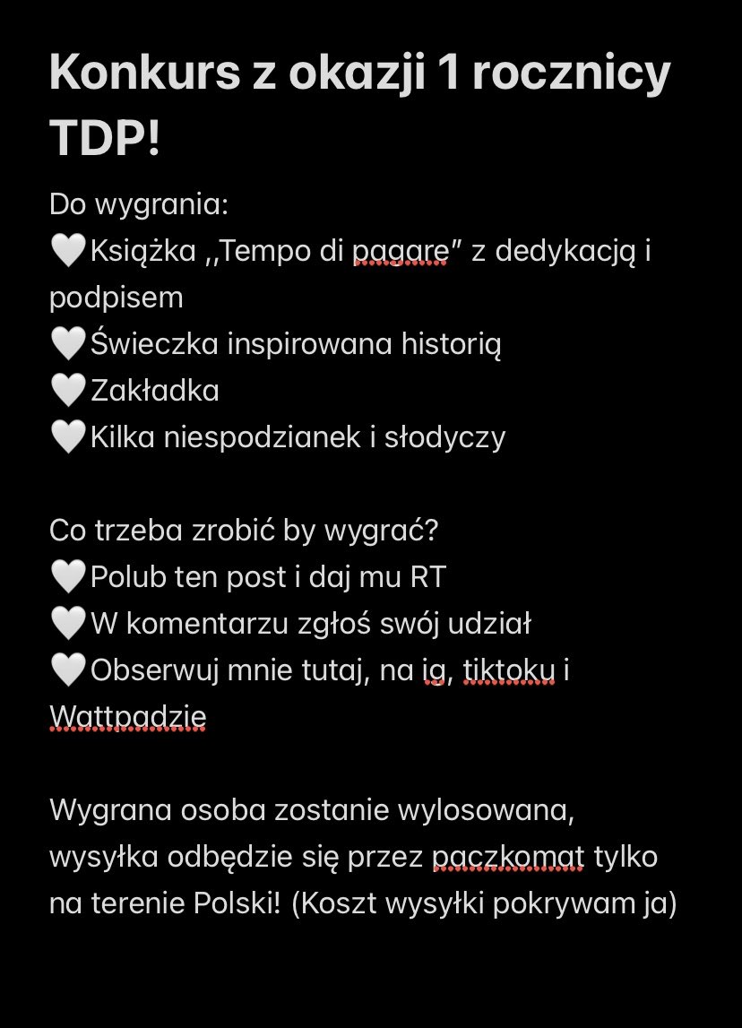 wiksaa__'s tweet photo. Sorki za spóźnienie! #tempodipagare #RafaelDiCarlonapapierze #TwitteroweKsiazkary https://t.co/RhkKs3WVWw