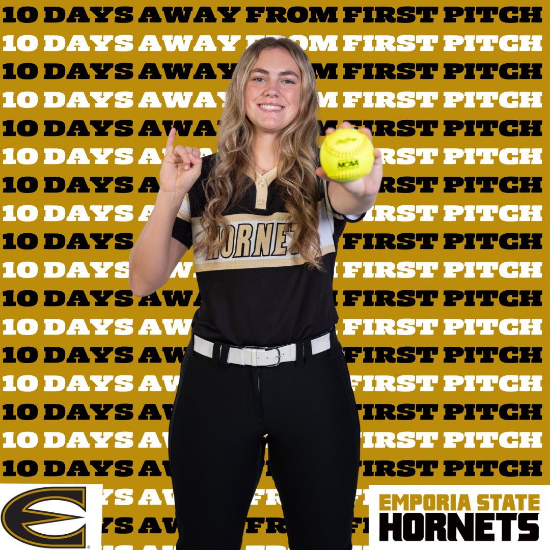 Team 51 is ready to take the field in 10 DAYS!!!! 🖤💛🐝 #stingersup