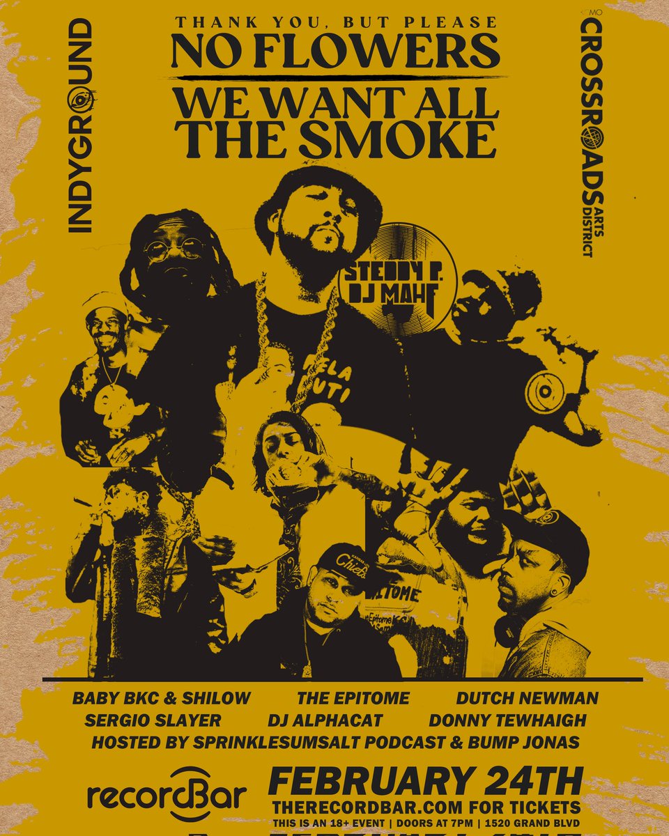 2/24 at <a href="/recordBar/">recordBar</a> we bringing something special @steddyp <a href="/DJMAHF/">DJ MAHF</a> and co.