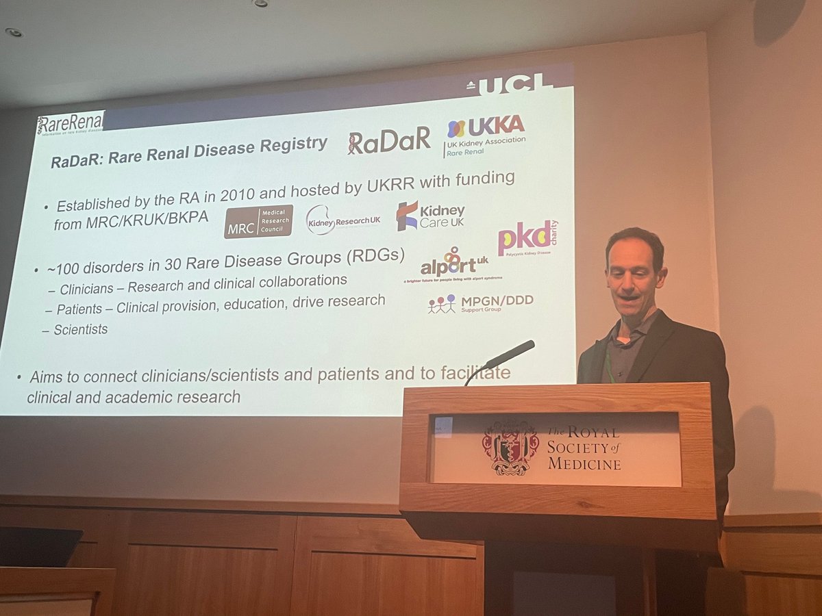 An incredible 2 days of learning at RSM frontiers in glomerulonephritis. Highlights include exceptional rare disease data from the fantastic @DannyGale_1
