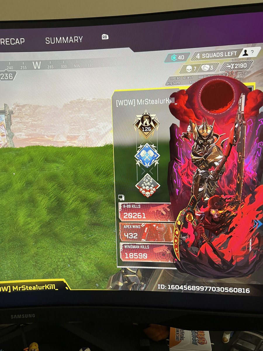 KyleStoey's tweet photo. @PlayApex @Respawn How about an update on that matchmaking…. This is every damn game and I’m getting tired of it dude has more almost4x as many kills with 2 guns as I have period. It’s not even fun to play anymore https://t.co/HuLjf0WoMe