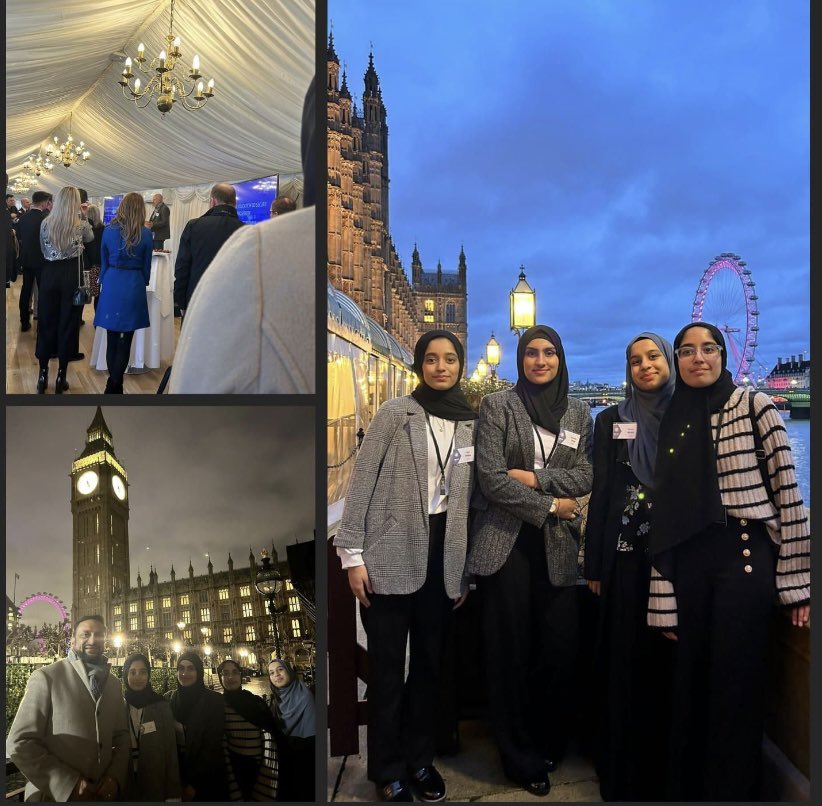 Celebrating CyberFirst Programme hosted by Kate Hollern MP and IN4.0 Group @HouseofCommons Westminster #IN4_Group #TauheedulGirls #WeAreStar