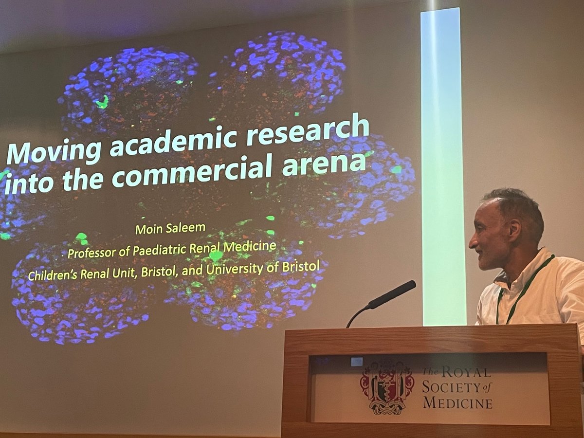 An incredible 2 days of learning at RSM frontiers in glomerulonephritis. Highlights include the world leading @Moinsaleem illustrating a journey from academic discovery to the commercial arena