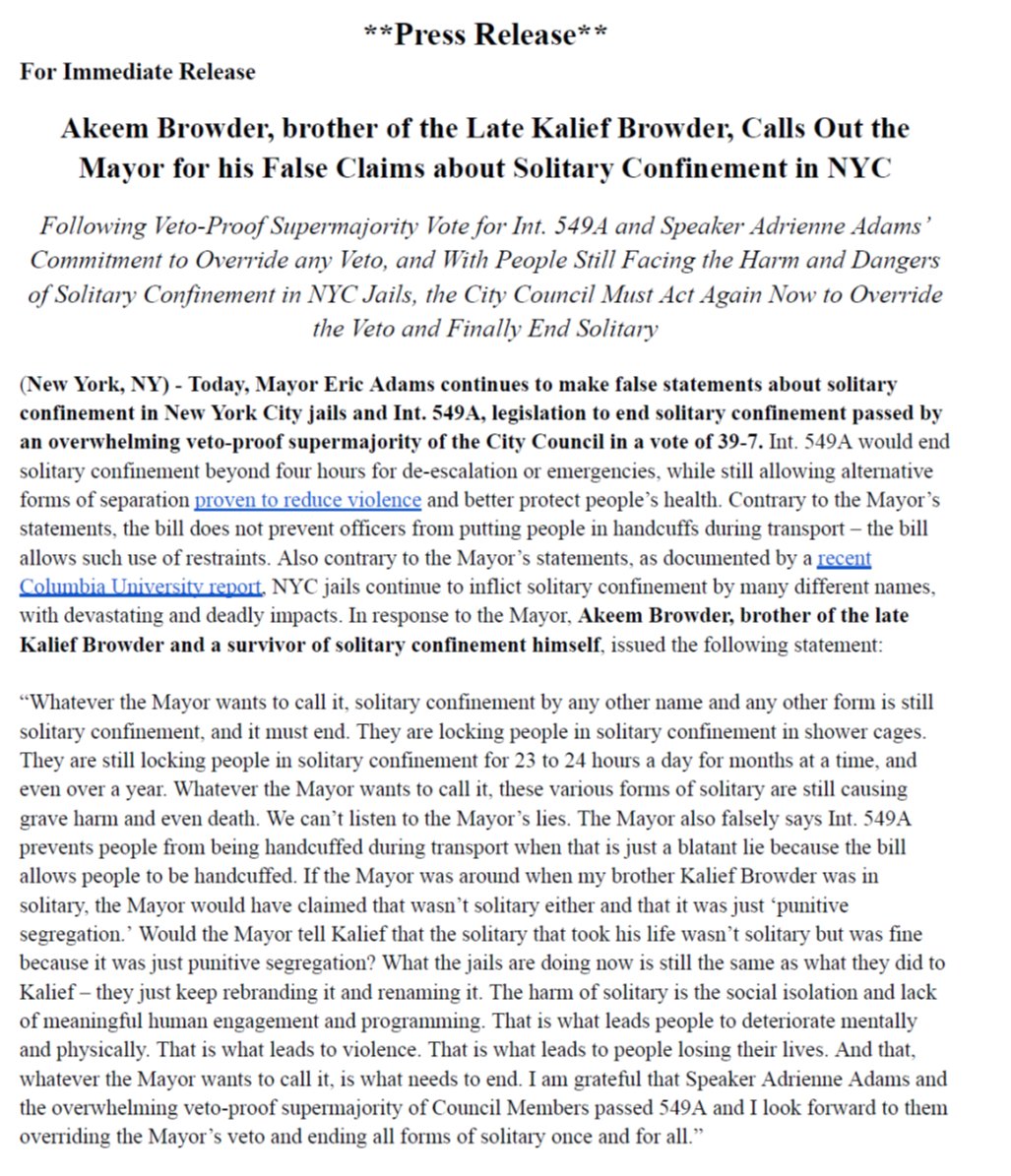 #HALTsolitary — Go to bit.ly/EndSolitaryNY tweet media