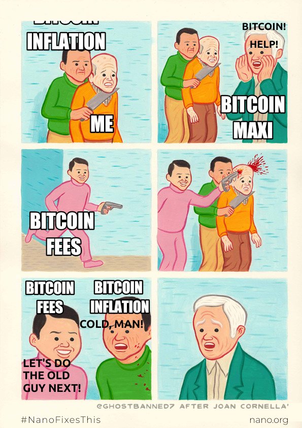 Ghostbanned7's tweet photo. #Bitcoin $BTC' helpfulness to society in picture format:
#NanoFixesThis #InstantlySecure #Feeless #HardMoney
#Nano $XNO https://t.co/D3g14zoP5F