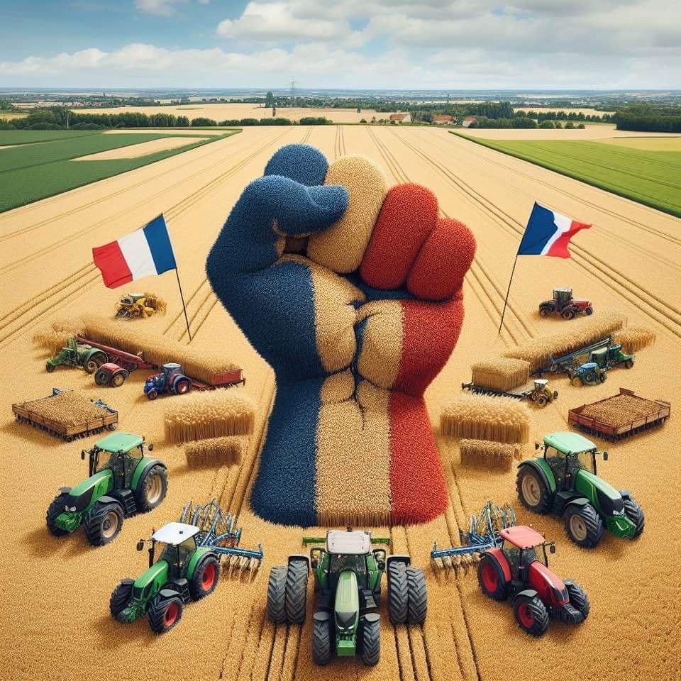 Titoune54's tweet photo. Soutien à nos agriculteurs. https://t.co/hrxPrYxIr2
