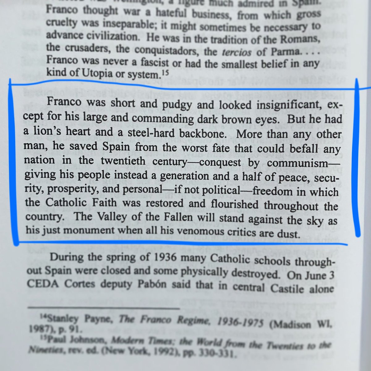i_inkling's tweet image. #franciscofranco #insignificant #commanding #lionsheart #man #save #spain #twentiethcentury #communism #peace #security #prosperity #political #freedom #catholic #faith #flourished #valleyofthefallen #critics #book 📖