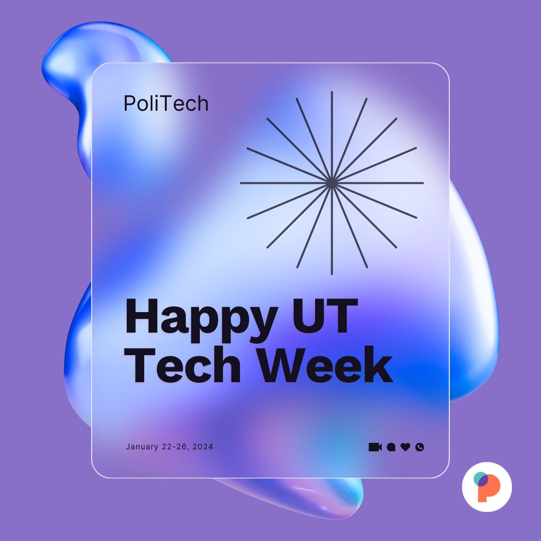 ProximityImpact's tweet image. Here at Proximity, we believe there's always a reason to celebrate. Happy Utah Tech Week! 👩‍💻👨‍💻
#UTtech #utahtech #womenintech #UTpol #politech #campaignmanagement #software