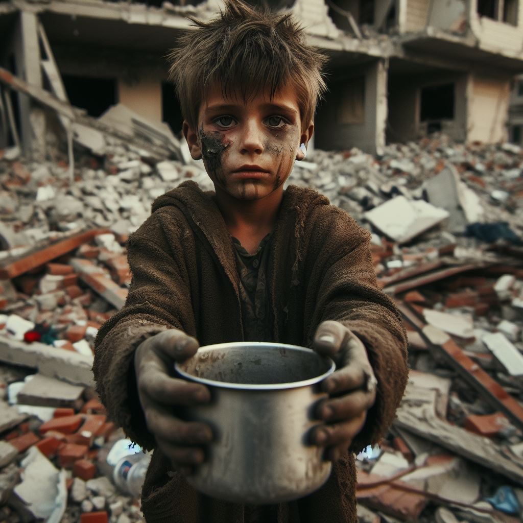 If you are human, you cannot remain silent

#GazaStarving