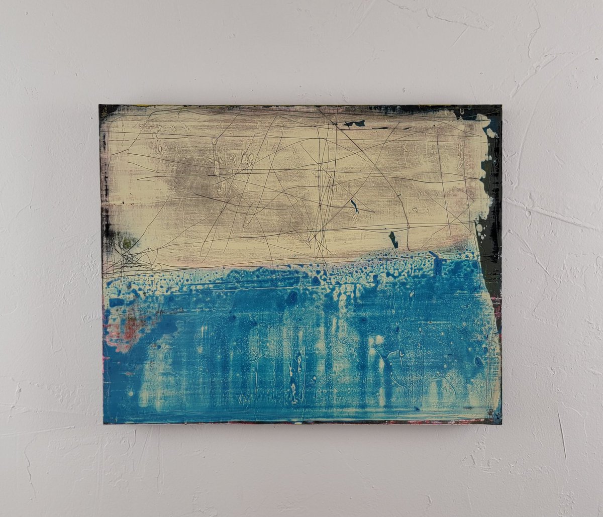 Untitled abstract. Acrylic on wood panel. 20x16 

#art
#artwork
#abstractpainting
#abstractexpressionism
#abstractpainting
#contemporaryart
#gerhardrichter 
#rothko