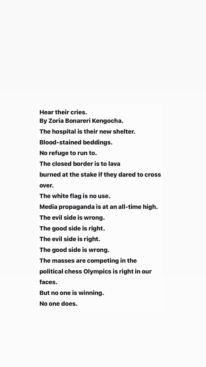 poetrybyzoria's tweet photo. Hear their cries.
By Zoria Bonareri Kengocha. 
DO NOT COPY OR PLAGIARIZE. https://t.co/V8OaBpfspm