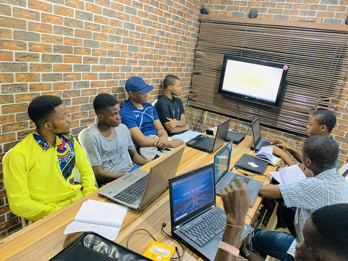 iwualaval's tweet photo. @MrBeast if I win the $25,000 I will use it to train more people on digital skills in Nigeria. 
Due to funds, I train only a few people.
This money can give more than 250 people a tech skill. https://t.co/qjdFD6v5Oo