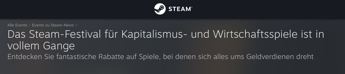 Man könnte auch einfach nach draußen gehen.