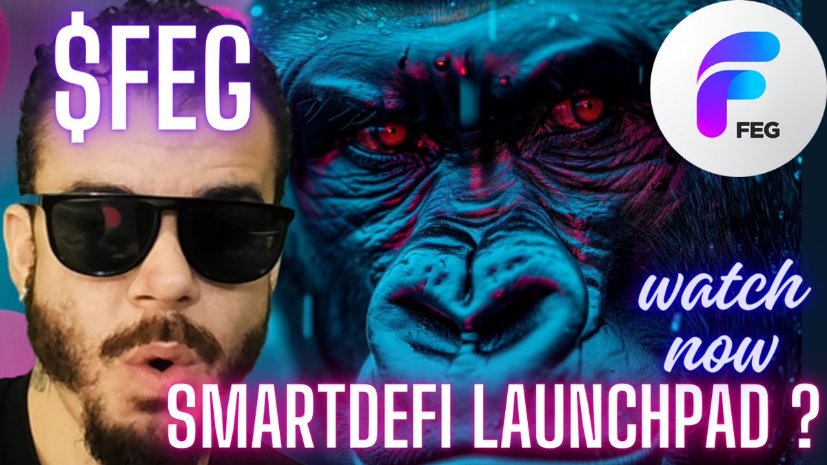 RicoMoneybags's tweet photo. #SmartDeFi  #StakingProtocol | #FegToken Update

@FEGtoken 

Latest #FEG Movie https://t.co/h825hEkt0r

LIKE 👍COMMENT📜SUBSCRIBE🩷

#FEGtoken #FEG #fegtrack #fegex #FEGarmy #FEGlife https://t.co/goOxMh4cwa