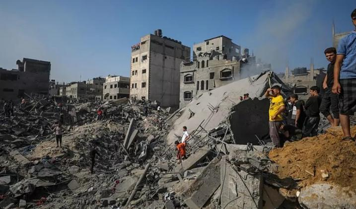Más de 25.000 personas han muerto en la Franja de Gaza desde el inicio del asedio militar israelí contra el territorio palestino. Los agresores dejan bien claro su postura hegemonista y antihumana. #FreePalestina #SanctiSpíritusEnMarcha #CabaiguánEduca <a href="/CubaMined/">MINED</a>