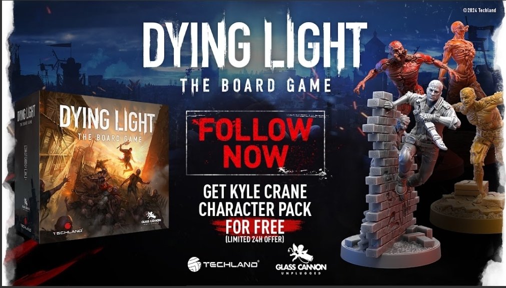 Super looking forward to Dying Light from <a href="/GCUtabletop/">Glass Cannon Unplugged</a> Parkour...zombies...need I say more!

kickstarter.com/projects/glass…

#DyingLight2StayHuman #boardgames
