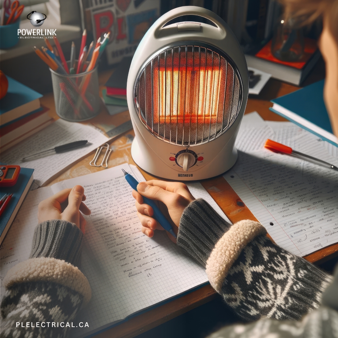 PowerlinkEle's tweet photo. Stay Warm and Safe! 🔥❄️

-

Using a space heater this winter? Remember to keep it on a level, hard surface away from flammable items like curtains or bedding. And never leave a heater unattended.

#WinterSafety #PowerlinkTips https://t.co/zXnmluRZpw
