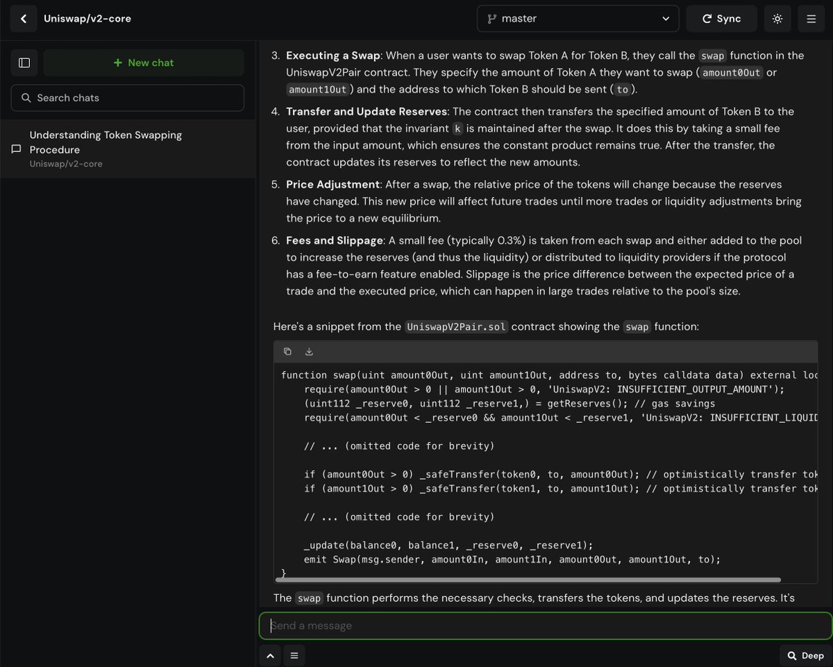 gm anon

Continuum has been updated with Solidity support! Try it out now to understand your favorite Ethereum smart contracts and quickly develop new ones.